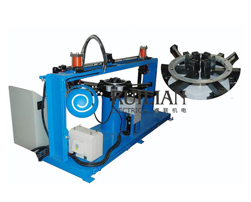 Traitement de la poinçonneuse 10KVA de bride de conduit d'air d'OD 100mm-600mm