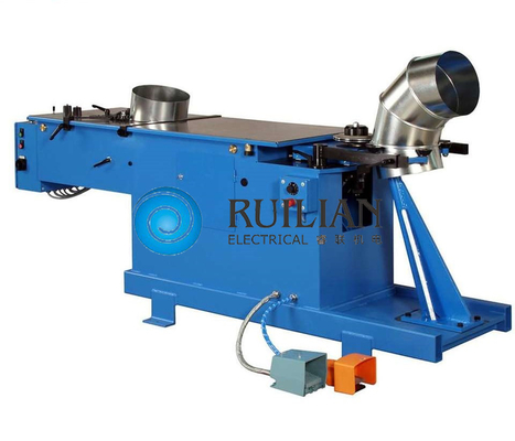 Machine de occlusion de recourbement de conduit d'air de machine de conduit de section de crevette