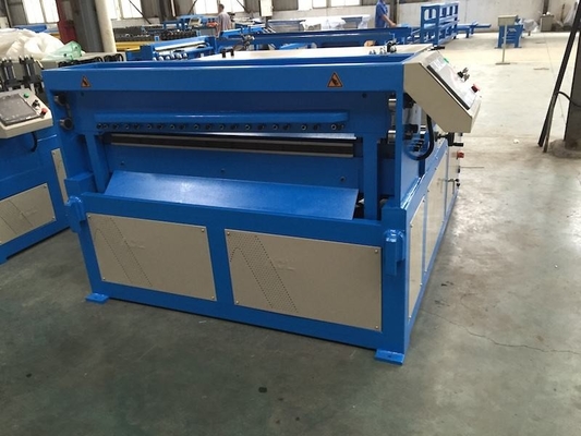 Tablier automatique de machine de conduit d'air toussant la machine