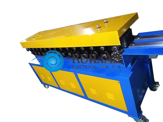 Machine de usinage de bride de conduit galvanisée par 0.4mm-0.8mm d'acier de tôle d'épaisseur