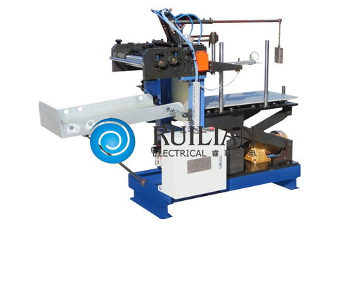 Vitesse de bordage 8m/Min de machine de 2KVA Tin Plated Sheet Duct Rolling